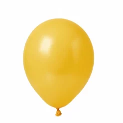 ⁦בלון גומי פסטל 5 אינץ' חבילה של 100 יח' LEMON 071⁩ – תמונה ⁦1⁩