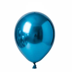 ⁦בלון גומי כרום 12 אינץ' חבילה של 50 יח' BLUE 803⁩ – תמונה ⁦1⁩