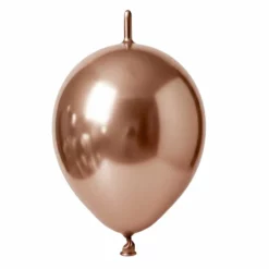 ⁦בלון גומי לינק כרום 6 אינץ' חבילה של 100 יח' PEACH 812⁩ – תמונה ⁦1⁩