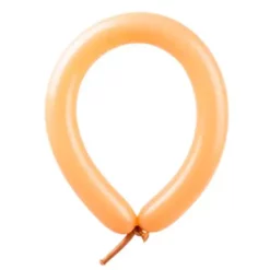 בלון גומי נקניק רטרו Q260  חבילה של 100 יח' WARM PINK 033