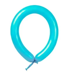 ⁦בלון גומי נקניק Q260 חבילה של 100 יח' CARIBBEAN BLUE 116⁩ – תמונה ⁦1⁩