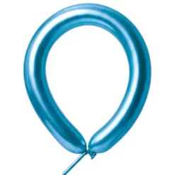 ⁦בלון גומי נקניק כרום Q260 חבילה של 100 יח' BLUE 803⁩ – תמונה ⁦1⁩