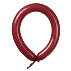 בלון גומי נקניק רטרו Q360  חבילה של 50 יח' GARNET 011