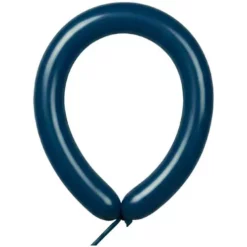 ⁦בלון גומי נקניק Q360 חבילה של 50 יח' NAVY BLUE 118⁩ – תמונה ⁦1⁩