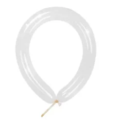 ⁦בלון גומי נקניק Q360 חבילה של 50 יח' CLEAR 300⁩ – תמונה ⁦1⁩