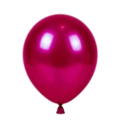 ⁦בלון גומי מטאלי ברגונדי 12 אינץ' חבילה של 100 יח' BURGUNDY 418⁩ – תמונה ⁦1⁩