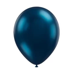 ⁦בלון גומי מטאלי נייבי בלו 12 אינץ' חבילה של 100 יח' NAVY BLUE 518⁩ – תמונה ⁦1⁩